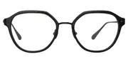 Linda Farrow CACAO LFL1273 C6 Men's Glasses Black Size 50 - Private Health Rebate - Blue Light Block Available