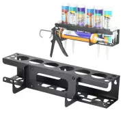 Caulking Gun and Caulking Tube Holder,Wall Mounted Caulk Tools Rack,Hand Caul...