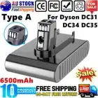 6500mAh for Dyson DC31 Battery DC34 DC35 DC44 DC45 Animal Type A Vacuum Cleaner