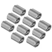 10pcs M10x1.5 5D Wire Thread Repair Insert Helical Type Coiled