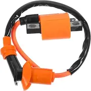 BUGUUYO Ignition Coil Wire Replacement for Atv Dirt Bike High Strength Spark Coil for Engine Ignition Compatible Various Vehicle Models Efficient Performance