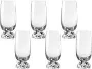 Crystalex 40159-350 11.8-Ounce Gina Beverage Glass, Set of 6