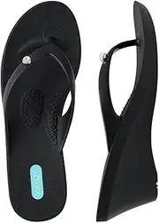 [Oka-B] Women's Charmed Flip Flop Sandals
