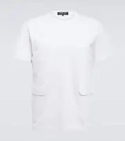 [Comme des Garcons Homme Deux] Comme des Garçons Homme Deux Cotton jersey T-shirt AU 87 white