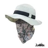 在飛比找蝦皮商城優惠-JUNIPER抗UV頭圍護頸防曬漁夫遮陽帽 J7522