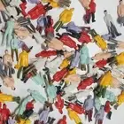 Environmentally Model Person Mixed Batch Randomly Sent 1:75 Scale 80Pcs