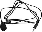 Kisangel Compact Lapel Microphone for Camera Wearable Mic Easy Plug Play for Streaming Interviews