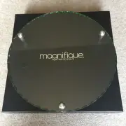 Magnifique Fine Crystal Platter or Plate 3-Footed Display Stand ~ NIB ~ RARE HTF