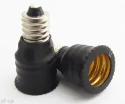 10pcs E10 Male to E14 Female Base LED Light Bulb Adapter Holder Socket Converter