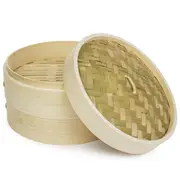 D.Line 3 Piece 20cm Bamboo Steamer - Robins Kitchen