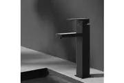 Cefito Bathroom Basin Mixer Tap Square Tall Faucet Vanity Laundry Black