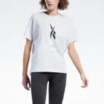 REEBOK EDGEWORKS LOGO TEE 女款 短袖T 休閒T 基本款 休閒 純棉 白色 FT0846