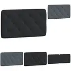 Headboard Cushion Black 137 cm Double Velvet vidaXL