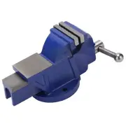 3in Bench Vise Manual Locking 360 Degree Base Metal Tabletop W/ Anvil For