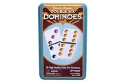 Pressman Double 6 Colored Dominoes, 5"