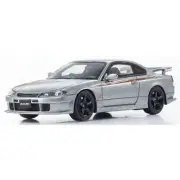 Kyosho 1/43 Nissan Silvia S15 Spec R Nismo Aero Silver Mini Car Ksr43125S