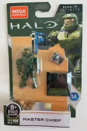 NIP Mega Construx Halo Infinite Heroes Series 14 Master Chief Figure GYG44