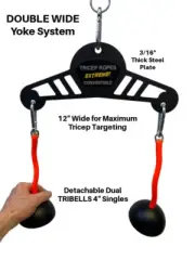 TRI BELLS 4" Double Wide