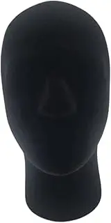 Vaguelly 1pc Wig Male Head Model Display Holder Mannequin for Hats Wigs Accessories Compact Design with Stable Base Durable Practical Storage