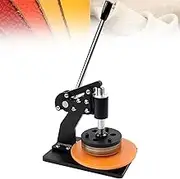 Textile Disc Sampler, Power Hand Pressure Sampling Knife, 100 Sqcm Round Cloth Sample Disk Cutter, 0.1-10 Mm Cutting Thickness for Textile, Printing, Dyeing