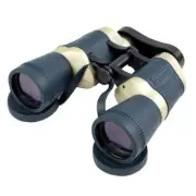 30X50 Dark Blue & Tan Free Focus High Definition Binoculars 119M/1000M
