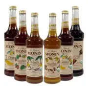Monin 750 mL, 25.4 oz Organic Flavoring Syrup (select flavor)