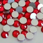 500pcs SS20 DMC++ Lt Siam Crystal Glass Non-Hotfix Rhinestone 4.8-5mm Glue-on