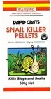 Snail Slug Killer Pellets Bait 500g David Grays In Garden Flower Beds Vegetables