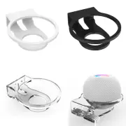 Acrylic Circular Wall Mount Bracket Stand Holder for HomePod Mini Smart Speaker