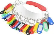 jojofuny 1Set Portable Key Organizer with Tags for Efficient Key Warehouse and Home Lightweight Storage Plate for Classification