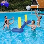 Pool Water Net Mattress Inflatable Volleyball Basketball Ball Games Circle