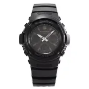 CASIO G-SHOCK AWG-M100B-1A Analog & Digital Quartz Solar Powered Black