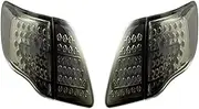 2pcs Car Rear Light Compatible With Toyota Corolla LED Tail Lights 2009 2010 Rear Brake Lamp Plug And Play(Smoked 2pcs)