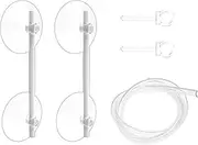Floating Plant Corral - Aquarium Feeding Ring, Water Tool, Fish Tank Divider | Floating Isolation Frame Design, Stable Feeding Zone Accessory for Clean Environment, Clear Water