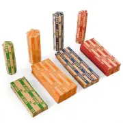 150 Assorted Bundle Flat Striped Coin Wrappers 150 Assorted