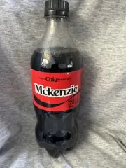 Share a Coke with McKenzie 2025 Personalized Gift Coca~Cola Bottle 20oz Zero