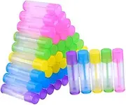 MUSISALY 100pcs Empty Lipstick Tubes with Caps for DIY Lip Balm Safe Containers for Body Balms Healing Sticks and More for Cosmetic Projects
