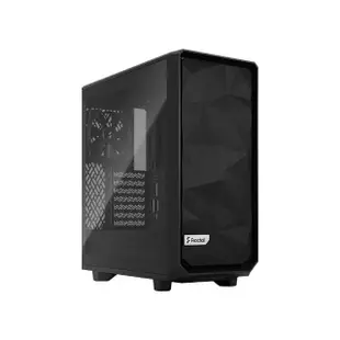 【Fractal Design】Meshify 2 Compact Lite Black TG Light tint 鋼化玻璃透側電腦機殼-黑(ATX/強大散熱)