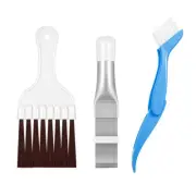 3pcs Air Conditioning Fin Comb Brush Condenser Blade Cleaning Repair Tools