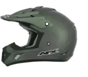 Afx FX-17 Solid Helmet (Small, Flat Olive Drab)