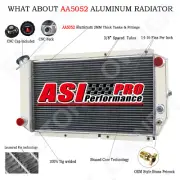 2 Row Radiator Fit Subaru Leone L Series 1979-84 Brumby Ute 1.8 Petrol 79-94 MT (for: Subaru)