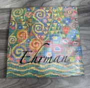 EHRMAN NEEDLEPOINT LARGE CANVAS KIT CROSS STITCH TAPESTRY ABSTRACT COLORFUL