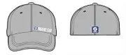 Sparco High Quaity Flex Fit Lid Ball Cap With Logo Small/Medium Grey SP13GR