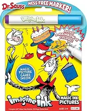 Bendon Imagine Ink Magic Ink Pictures and Game Book with Mess Free Marker (Dr. Seuss)