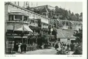 *Postcard-"Hotel de Haro" (Event Being Held)- *Roche Harbor WA {C36}-