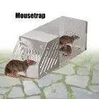 Continuous Rat Trap Cage Animal Bait Safe Catch Pest Rodent Mouse Box 2024