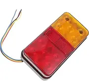 FUNOMOCYA Led Marker Lights for Truck 10 Led Tail Light Kit Reflective Reflectors Enhance Night Visibility Safety