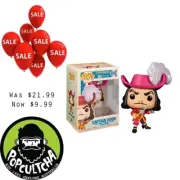 Peter Pan - Captain Hook Disneyland 65th Anniversary Pop! Vinyl Figure "New"