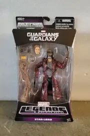 Hasbro Marvel Legends Star-Lord Action Figure Guardians Of The Galaxy