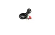 5FT 3.5MM AUX AUXILIARY RCA MALE PLUG AUDIO STEREO JACK CONNECTOR CABLE